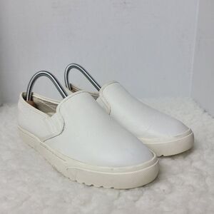 Sorel Campsneak Womens Size 8.5 Slip on Shoes White Leather